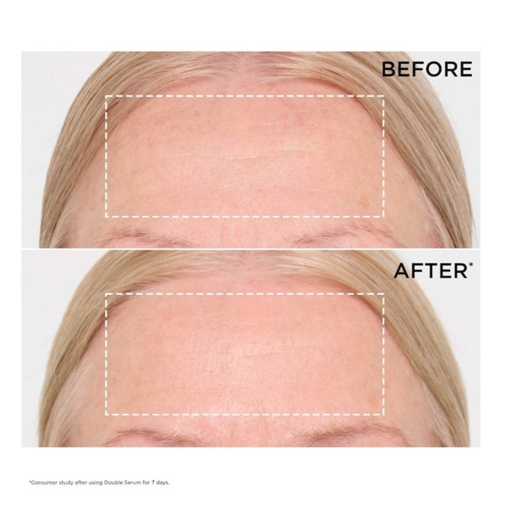 Clarins DOUBLE SERUM [Hydric+Lipidic System] Age-Defying Concentrate XLG NIB! - Picture 6 of 14